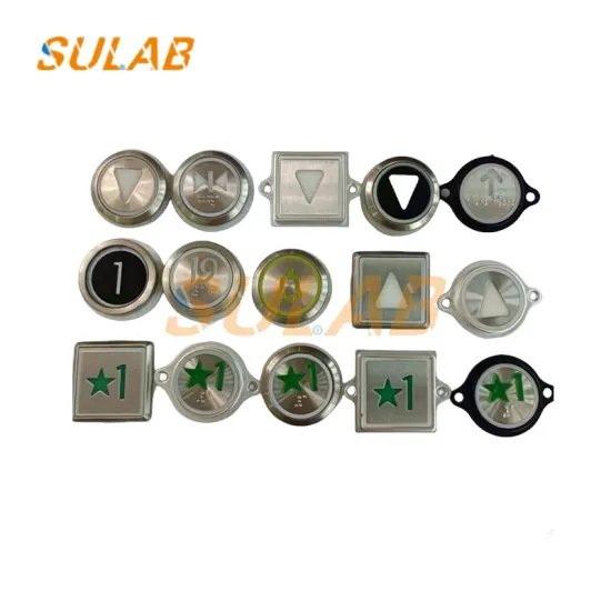 SULAB KN: Elevator Spare Parts Supplier - Offering Direct Sales of Round and Square Cop Lop Hop Press & Push Buttons with Braille