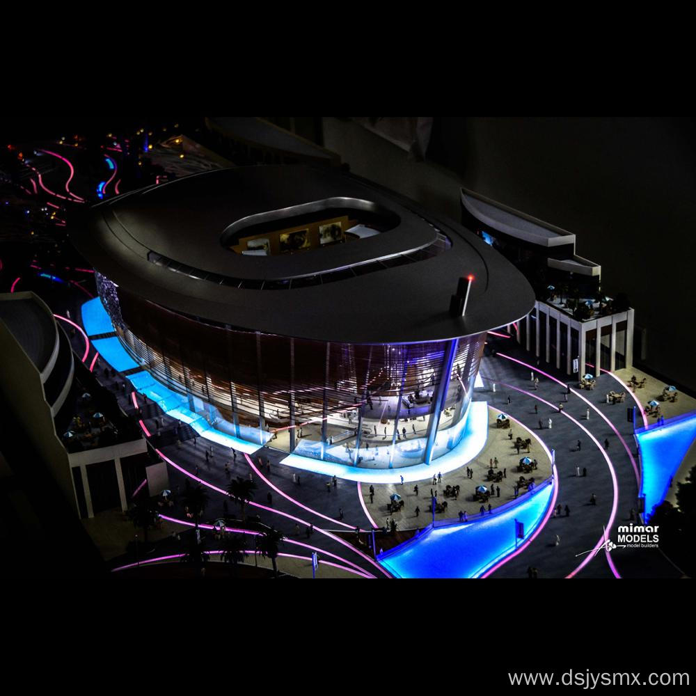 Architectural Scale Model Led Light for Building model