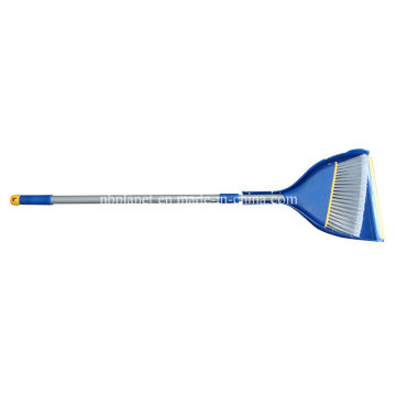 Plastic Long Handle Broom & Dustpan Set