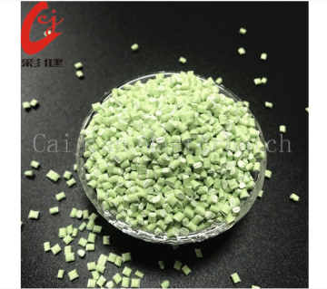 Masterbatch a colori verde fluorescente Masterbatch