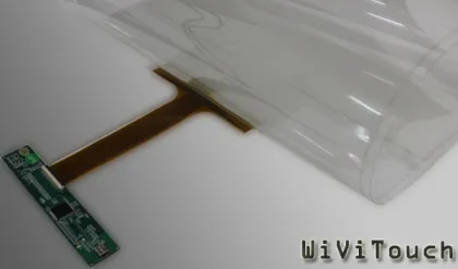 Touch Foil Turns Glass Into Touch Glass