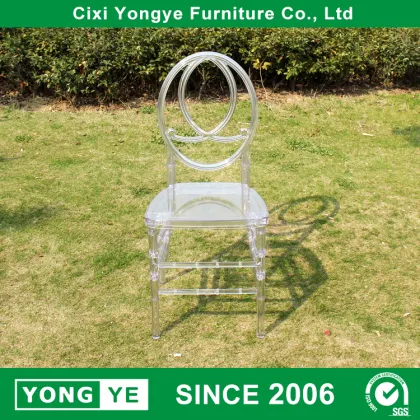 Stable crystal phoenix chair with cushion