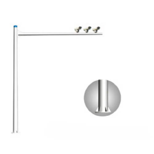 Cone cantilever signal pole