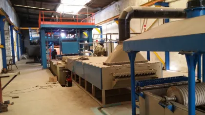 Zinc plating industry continuous furnace