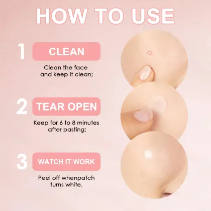 Private Label Hydrocolloid Acne Pimple Patches