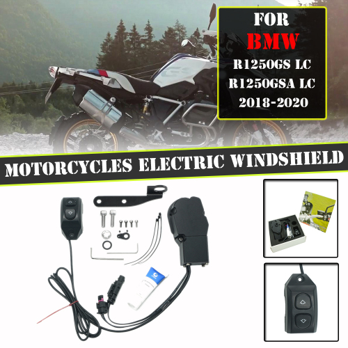 Motorcycles Waterproof Electric windshield Windscreen elevator Remote Control Switch For BMW R1250GS R1250 GS ADV LC Adventure