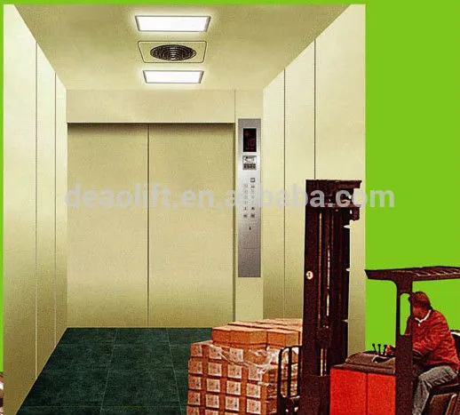 Hydraulic Singles Post Lift Residential Freight Elevators