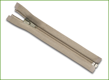 Nylon Zipper, Closed End
