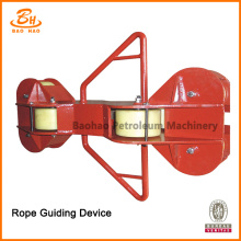 Rope Guiding Device for Drawing Drilling