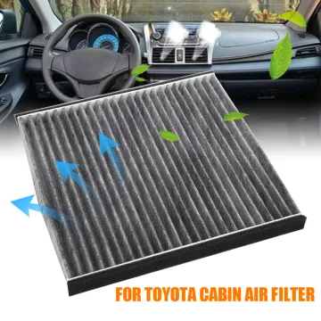 Non-woven Cabin Air Filter Automobiles Cabin Air Filters For Toyota 4 Runner Avalon Camry Corolla Cruiser 87139-33010