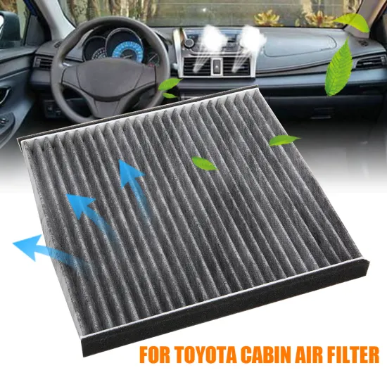 Non-woven Cabin Air Filter Automobiles Cabin Air Filters For Toyota 4 Runner Avalon Camry Corolla Cruiser 87139-33010