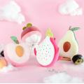 Creative colorful fruit plush toy