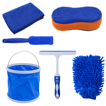 SEQ New 6-Piece Car Wash Kit: Premium Washing Tools for Comprehensive Car Care