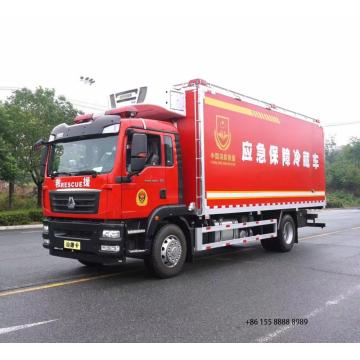 Sinotruk 4x2 Emergency support refrigerated truck