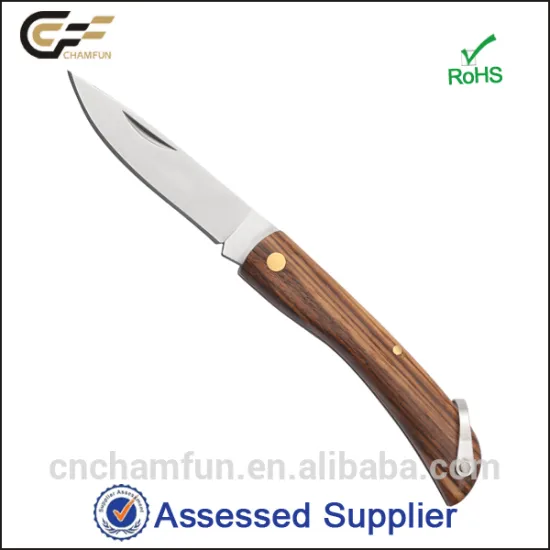 2016 Wood Handle Slip Joint folding knife wood handle