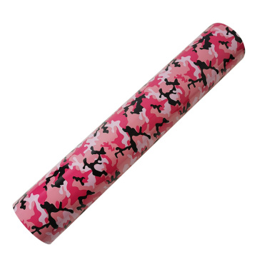 PU camouflage camo htv rollo vinilo textil bulk roll of heat transfer vinyl