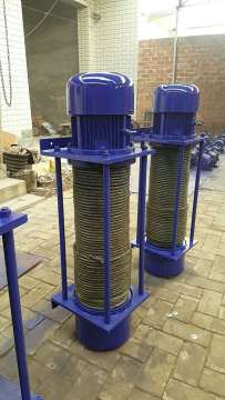 heavy duty 150m multi-function wire rope electric hoist