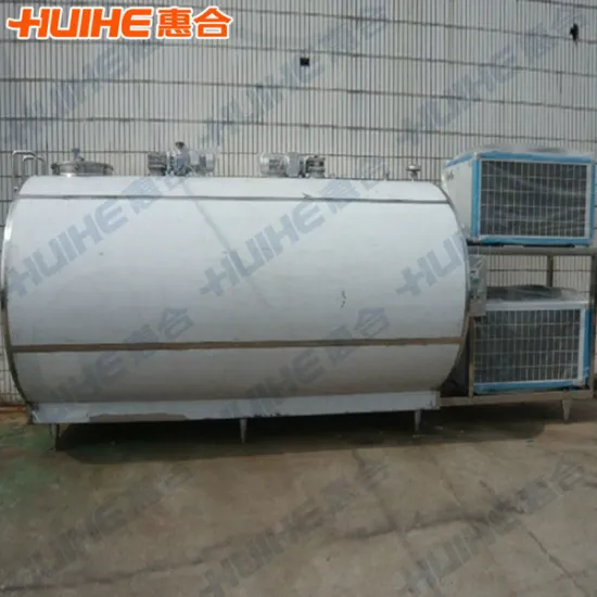 Sanitary milk cooling tank supplier