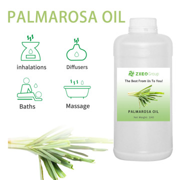 Óleo palmarosa natural 100% puro para antibacterianos antipiréticos