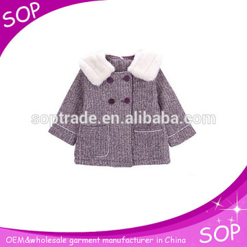 Boutique girl clothing outwear cotton winter thicken little girls coats