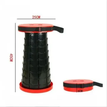 New Design Adjustable ABS Plastic Polymer Polypropylene Anti-Slip Fishing Folding Camping Stool