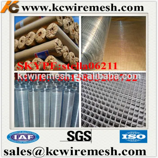 Factory!!!! KangChen Hot Dip & Electric Galvanized welded 6x6 Steel Concrete Welded Wire Mesh