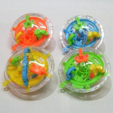 Keychain Maze Ball 3D Magical Intellect Ball Labyrinth Toy With Key Chain
