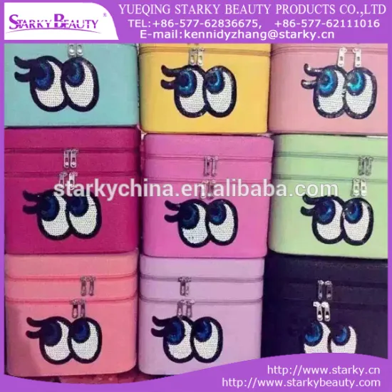 Professional makeup case lighted makeup case beauty cosmetic case