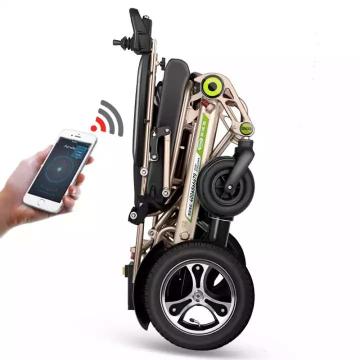 Fully automatic intelligent folding electric wheelchairs