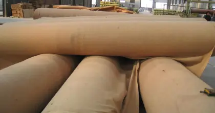 tan color geotextile/pot geotextile