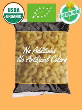 Organic Gluten Free Corn Elbow Pasta