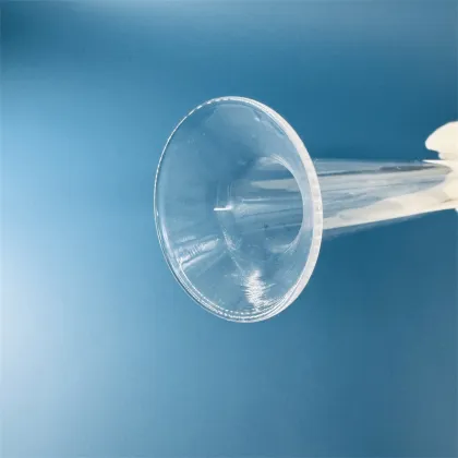 Transparent Quartz Tubes for Industrial Use