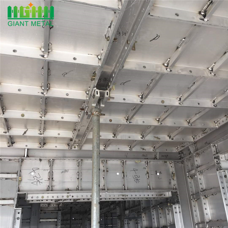 Concrete aluminum formwork system aluminium formwork