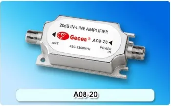 2016 Gecen 20dB IN LINE AMPLIFIER A08-20