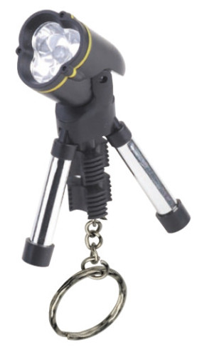 LED 3 * AG13 mini form plast stativ nyckelring lampa
