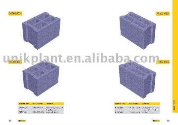 concrete hollow block mould