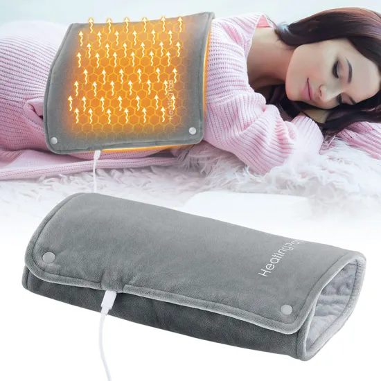 2-in-1 Washable USB Rechargeable Graphene Electric Thermal Heated Throw Blanket for Winter Comfort