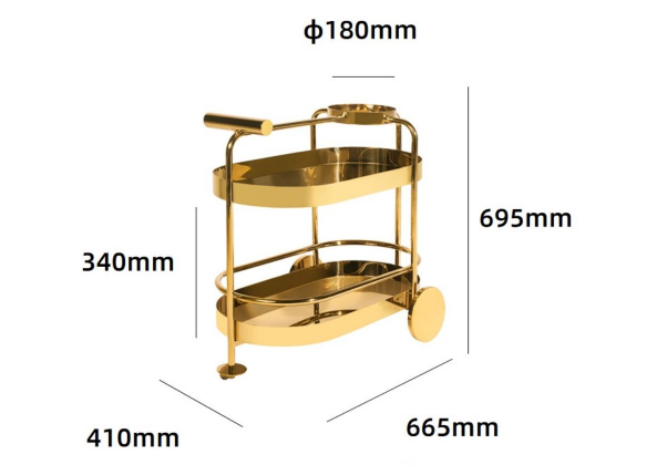 Meal tea cart