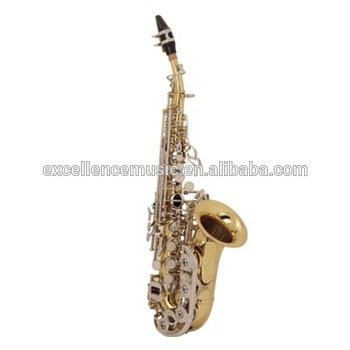 musical wind instruments small curved soprano saxophone from Chinese