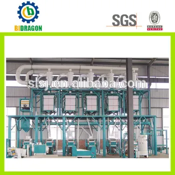 High quality Bidragon wheat flour milling plant