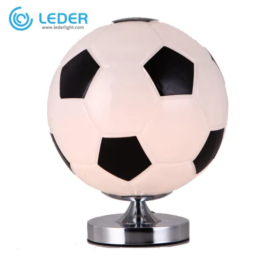 LEDER Glass Bedside Table With Light