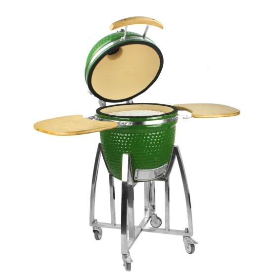 SEB KAMADO Green Top Kamado Egg Bbq Grills Parrilla for Garden Kamado Grill 18 Inch