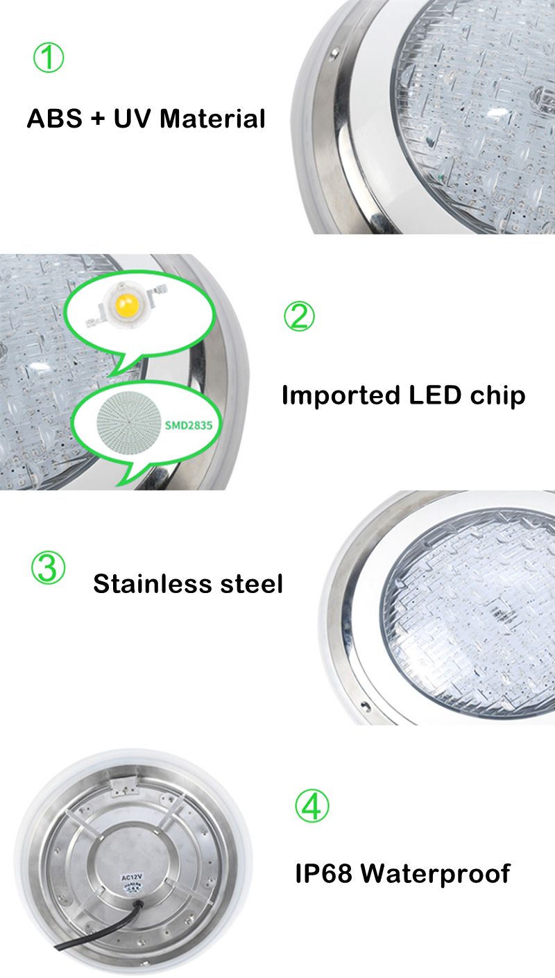 Rgb Led Swimming Pool Light