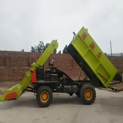 Efficient Three-Wheeled Manure Truck for Agricultural Manure Cleaning and Scraping Equipment