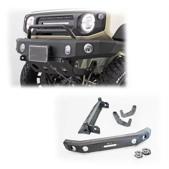 Gobison High Quality 4x4 Auto Tuning Accessories Front Bumper for Suzuki Jimny JB64 JB74 (19-21)