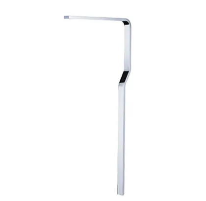 In-wall shower head brass elbow