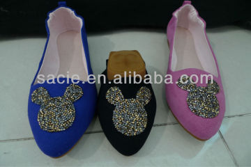 Lady Diamond Mickey Roll Up/Rolling Shoes