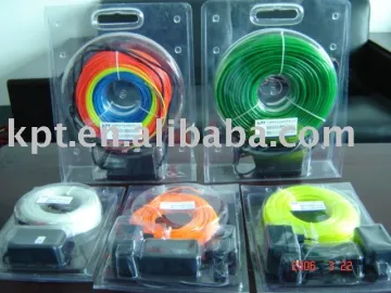 lighting el outdoor neon wire for garden decoration