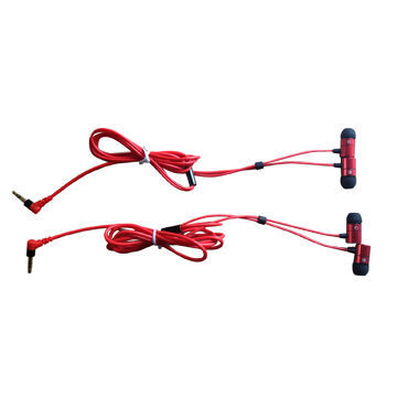 Wired Metal Earphones 10 mm Speakers Use for MP3/Mobiles/Computers