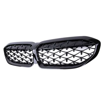 Glossy Black Grille Replacement for BMW 3 Series G20 G28 2020-2021